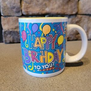 Vintage 1992 Happy Birthday Mug